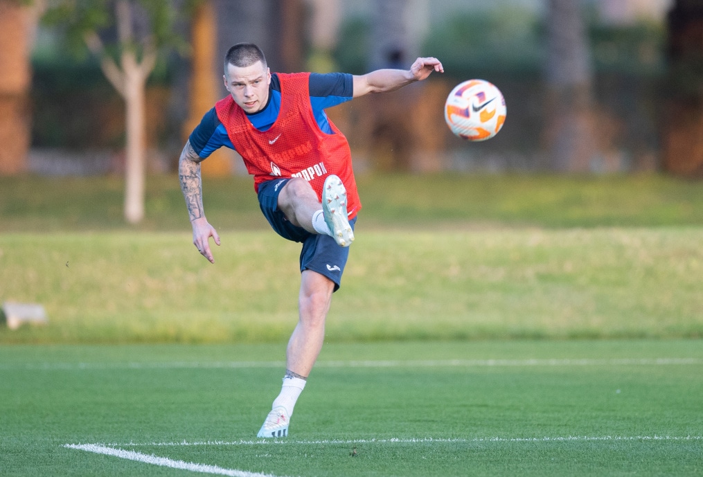 Зимние «Газпром» — тренировочные сборы в Абу-Даби. 16 января, вечерняя тренировка