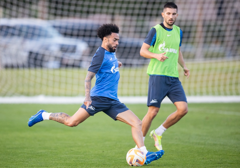 Зимние «Газпром» — тренировочные сборы в Абу-Даби. 16 января, вечерняя тренировка