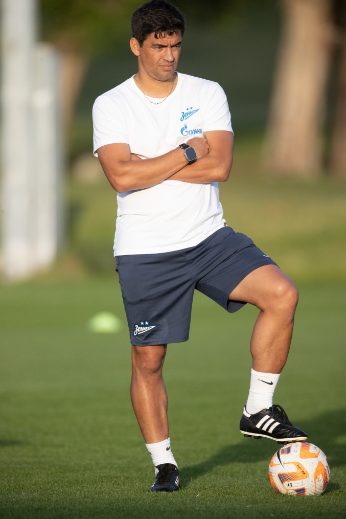 Зимние «Газпром» — тренировочные сборы в Абу-Даби. 17 января, вечерняя тренировка