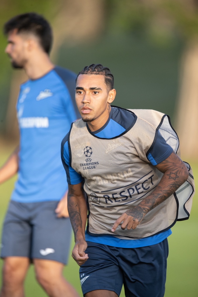 Зимние «Газпром» — тренировочные сборы в Абу-Даби. 17 января, вечерняя тренировка