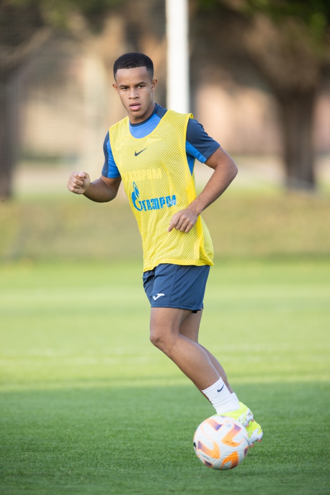 Зимние «Газпром» — тренировочные сборы в Абу-Даби. 17 января, вечерняя тренировка