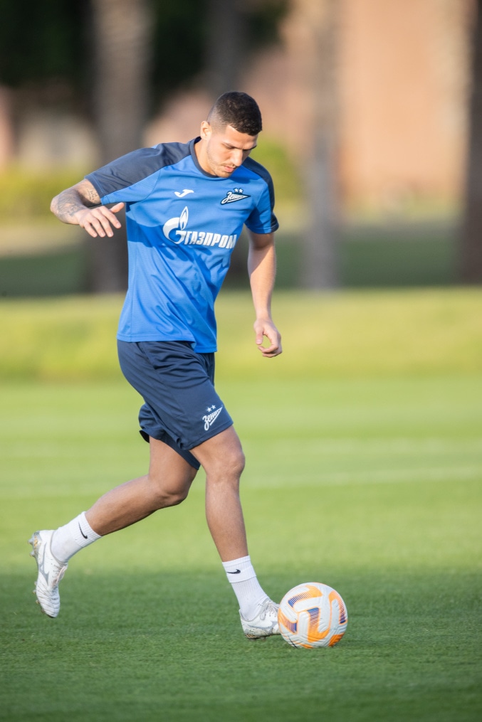 Зимние «Газпром» — тренировочные сборы в Абу-Даби. 17 января, вечерняя тренировка