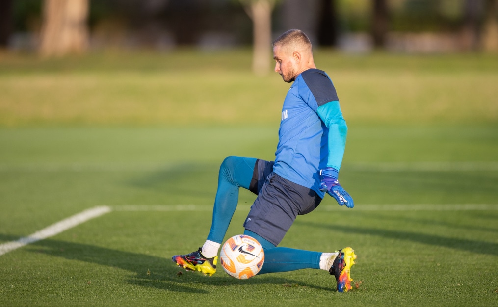 Зимние «Газпром» — тренировочные сборы в Абу-Даби. 17 января, вечерняя тренировка