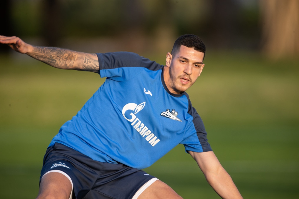 Зимние «Газпром» — тренировочные сборы в Абу-Даби. 17 января, вечерняя тренировка