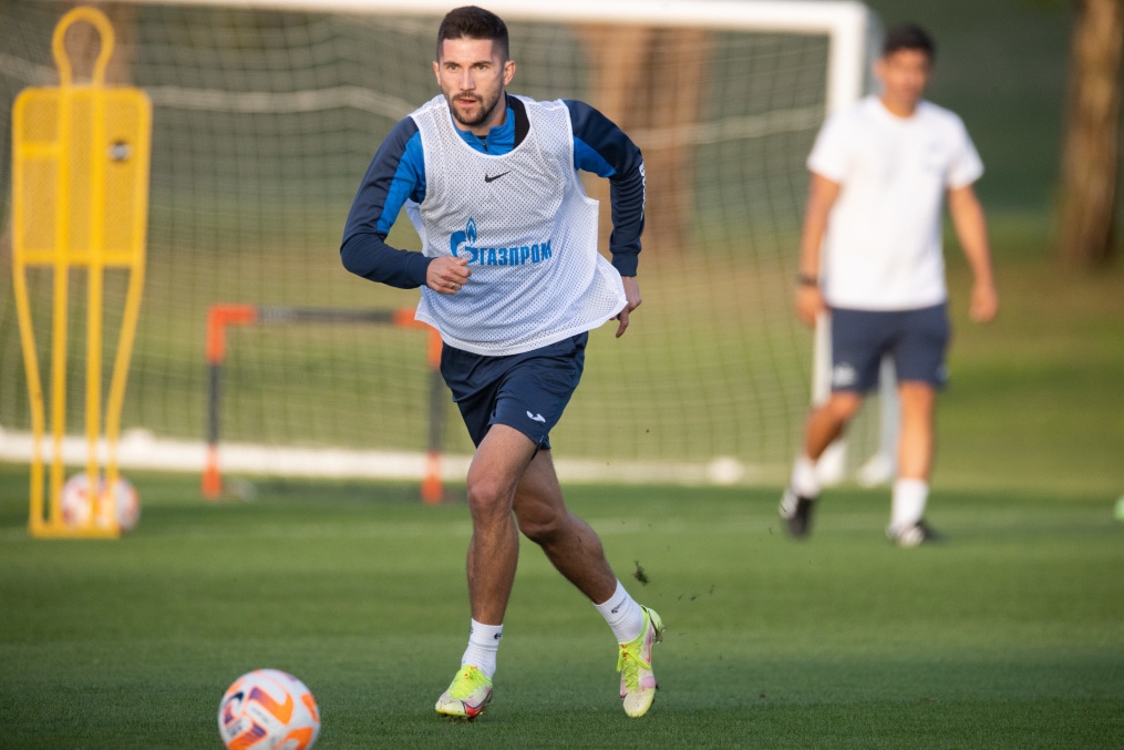 Зимние «Газпром» — тренировочные сборы в Абу-Даби. 17 января, вечерняя тренировка