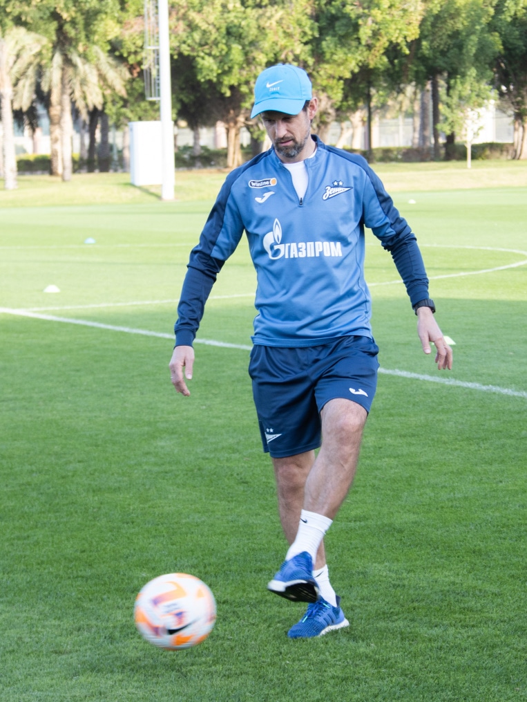 Зимние «Газпром» — тренировочные сборы в Абу-Даби. 17 января, вечерняя тренировка