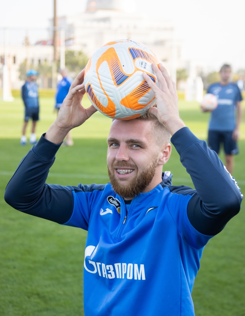 Зимние «Газпром» — тренировочные сборы в Абу-Даби. 17 января, вечерняя тренировка