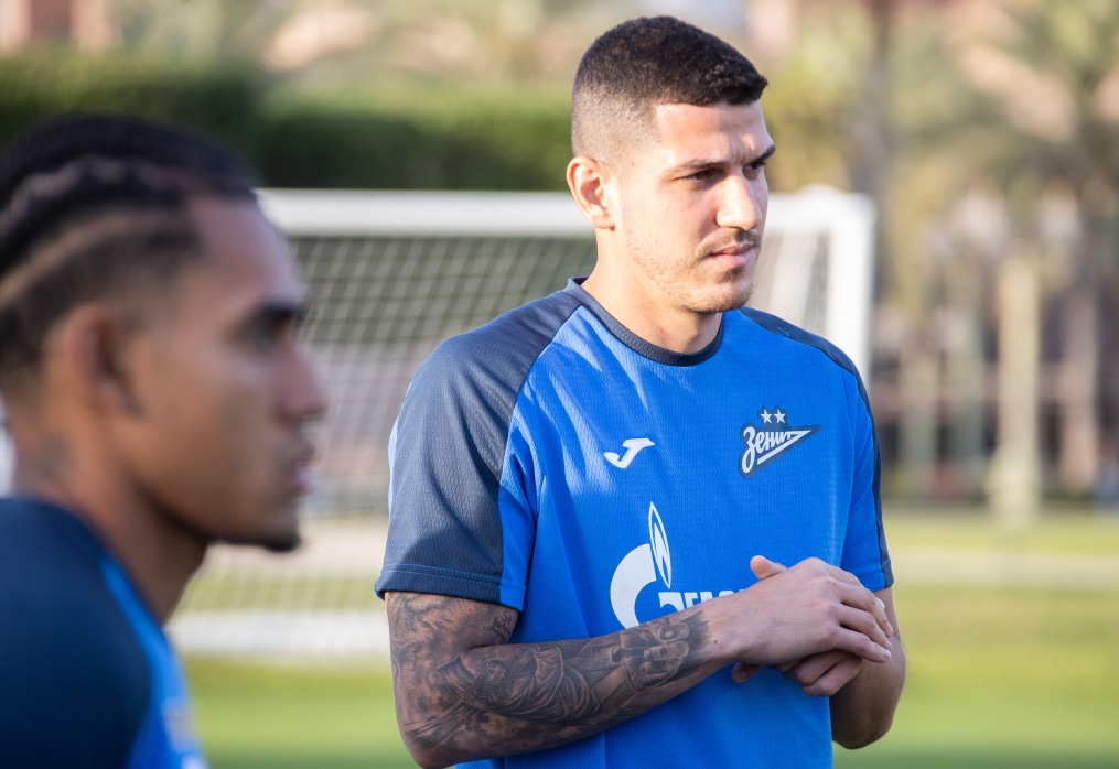 Зимние «Газпром» — тренировочные сборы в Абу-Даби. 17 января, вечерняя тренировка