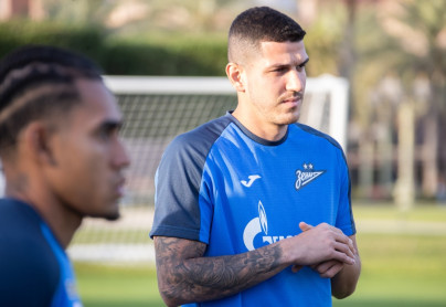 Зимние «Газпром» — тренировочные сборы в Абу-Даби. 17 января, вечерняя тренировка