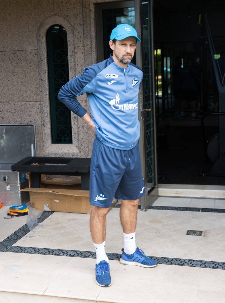 Зимние «Газпром» — тренировочные сборы в Абу-Даби. 18 января, утренняя тренировка