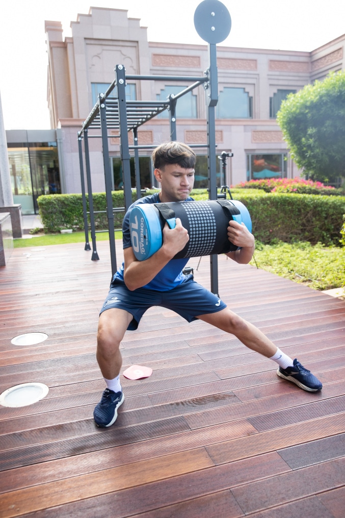 Зимние «Газпром» — тренировочные сборы в Абу-Даби. 18 января, утренняя тренировка