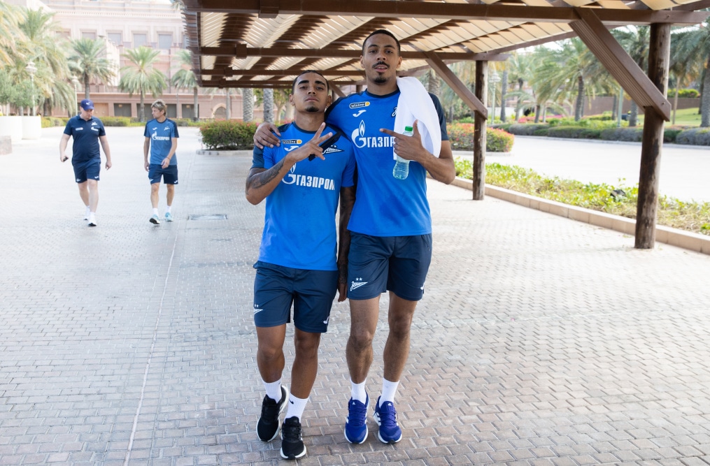 Зимние «Газпром» — тренировочные сборы в Абу-Даби. 18 января, утренняя тренировка