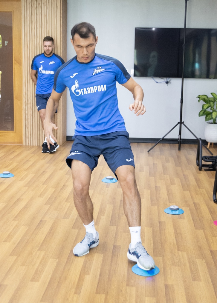 Зимние «Газпром» — тренировочные сборы в Абу-Даби. 18 января, утренняя тренировка