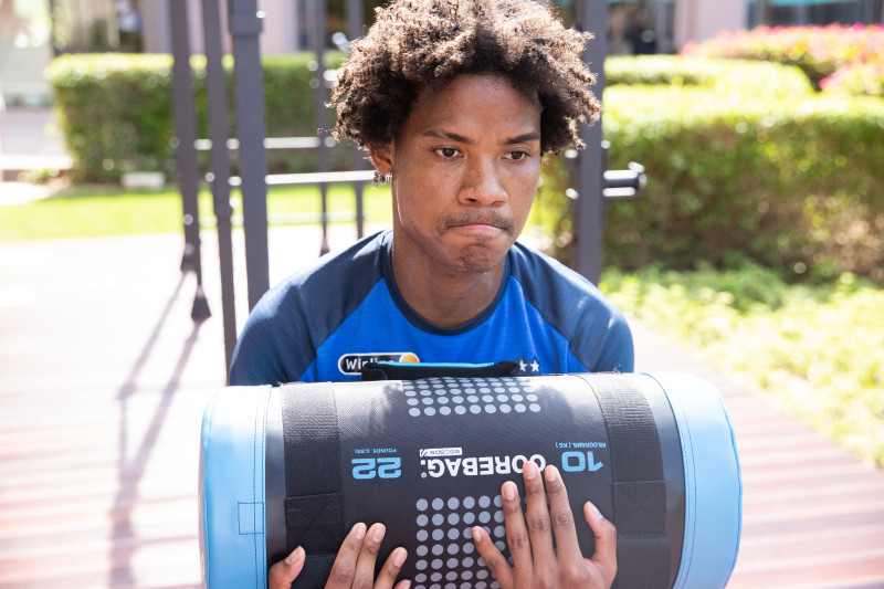 Зимние «Газпром» — тренировочные сборы в Абу-Даби. 18 января, утренняя тренировка