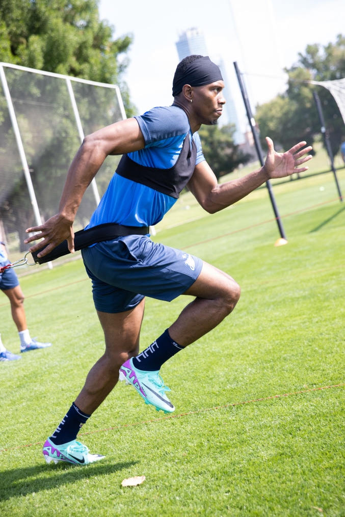 Зимние «Газпром» — тренировочные сборы в Абу-Даби. 18 января, утренняя тренировка