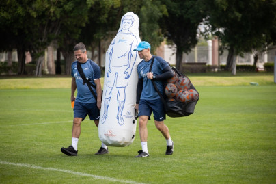 Зимние «Газпром» — тренировочные сборы в Абу-Даби. 18 января, утренняя тренировка