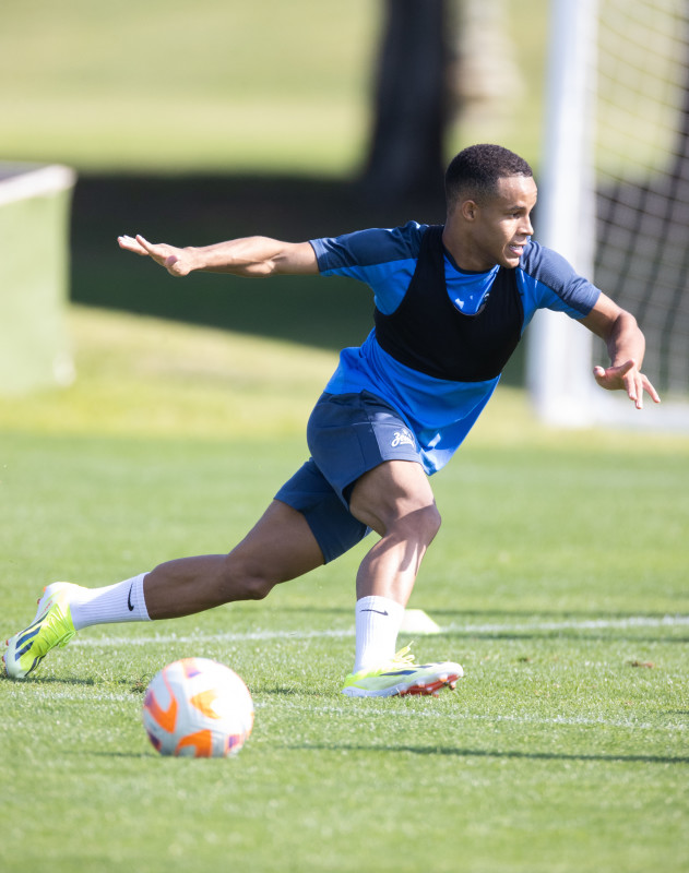 Зимние «Газпром» — тренировочные сборы в Абу-Даби. 18 января, утренняя тренировка