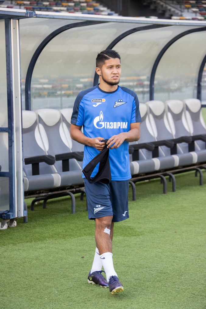 Зимние «Газпром» — тренировочные сборы в Абу-Даби. 19 января, вечерняя тренировка