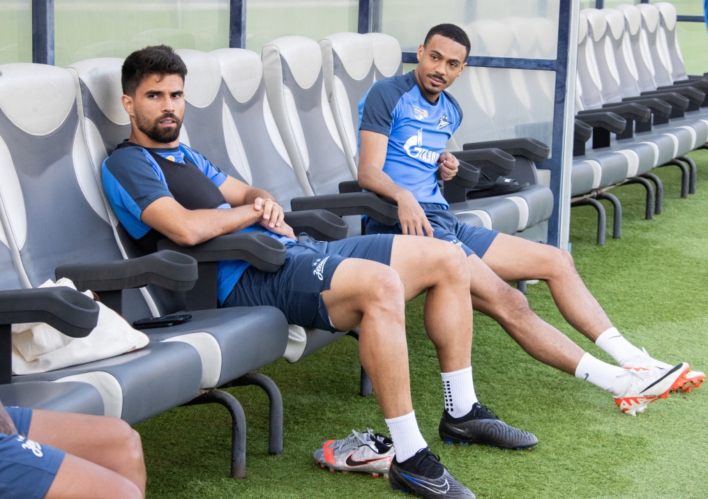 Зимние «Газпром» — тренировочные сборы в Абу-Даби. 19 января, вечерняя тренировка