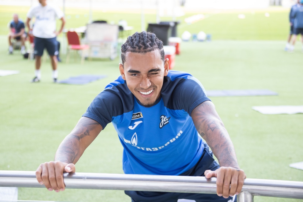 Зимние «Газпром» — тренировочные сборы в Абу-Даби. 19 января, вечерняя тренировка