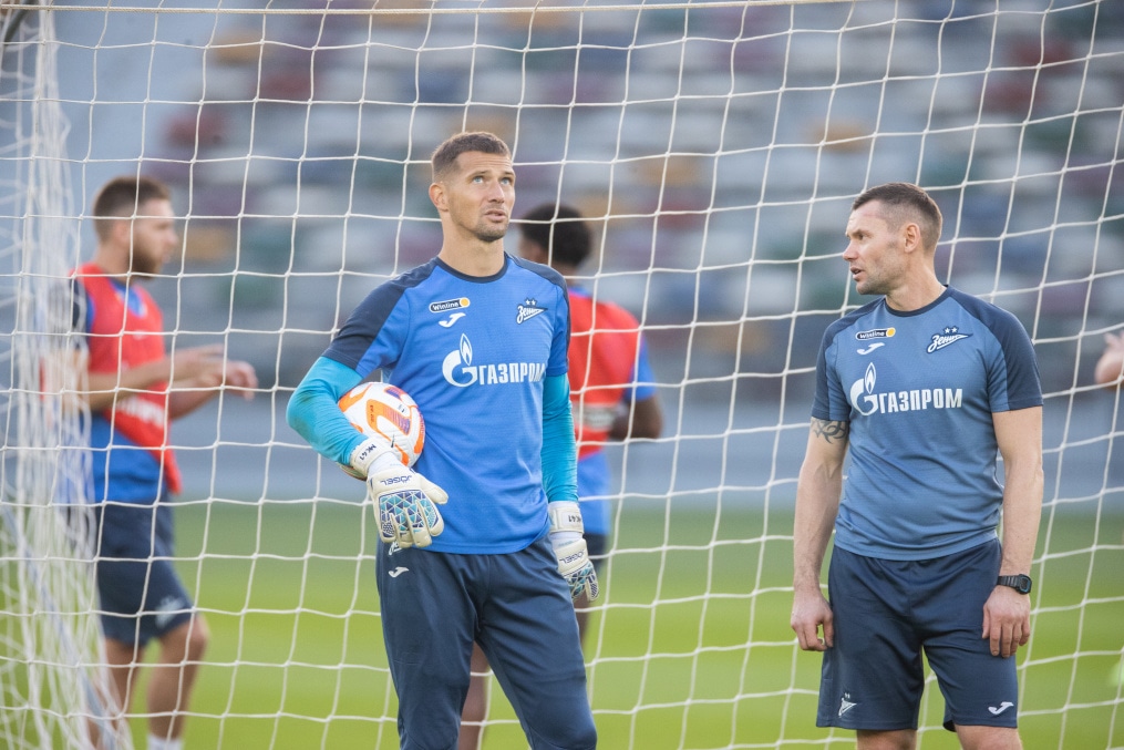 Зимние «Газпром» — тренировочные сборы в Абу-Даби. 19 января, вечерняя тренировка