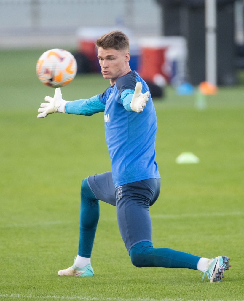 Зимние «Газпром» — тренировочные сборы в Абу-Даби. 19 января, вечерняя тренировка