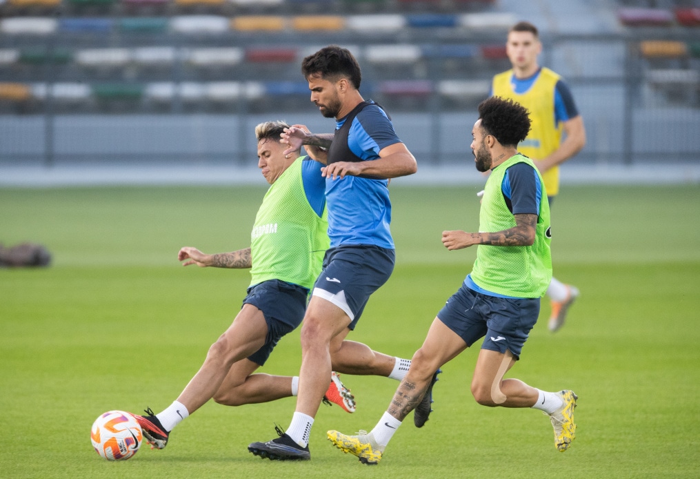 Зимние «Газпром» — тренировочные сборы в Абу-Даби. 19 января, вечерняя тренировка