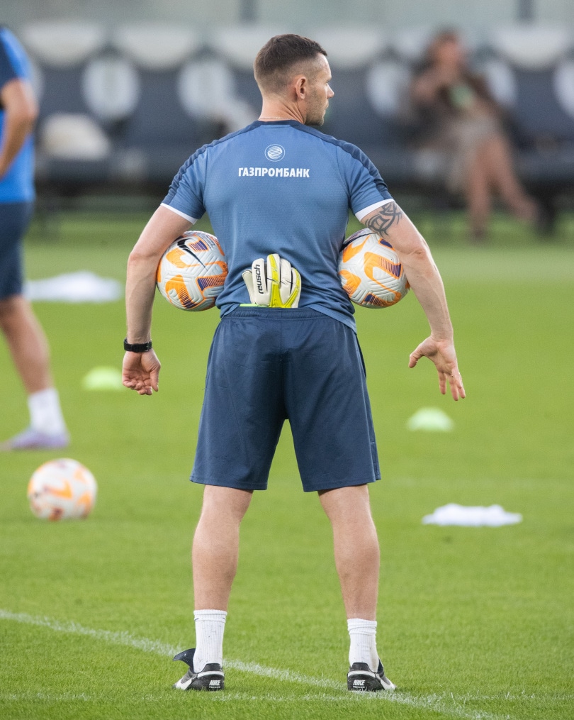 Зимние «Газпром» — тренировочные сборы в Абу-Даби. 19 января, вечерняя тренировка