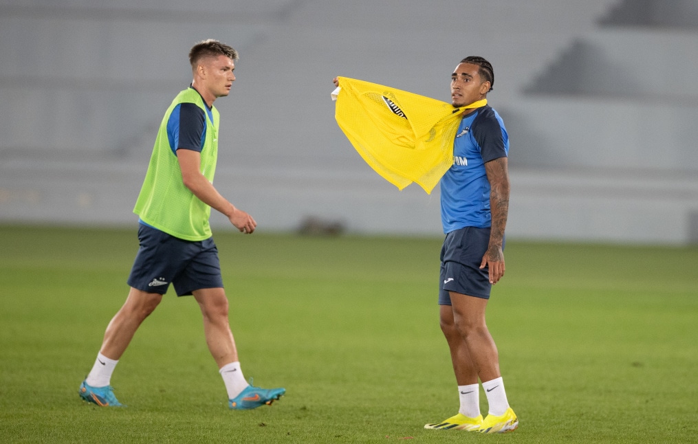 Зимние «Газпром» — тренировочные сборы в Абу-Даби. 19 января, вечерняя тренировка