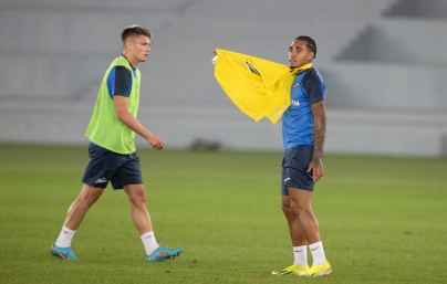 Зимние «Газпром» — тренировочные сборы в Абу-Даби. 19 января, вечерняя тренировка