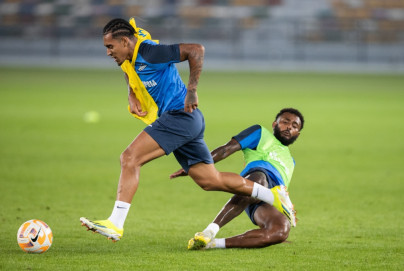 Зимние «Газпром» — тренировочные сборы в Абу-Даби. 19 января, вечерняя тренировка