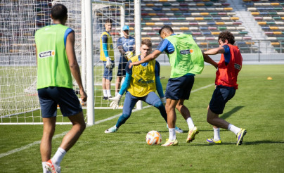 Зимние «Газпром» — тренировочные сборы в Абу-Даби. 19 января, утренняя тренировка