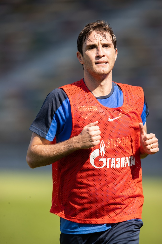 Зимние «Газпром» — тренировочные сборы в Абу-Даби. 19 января, утренняя тренировка