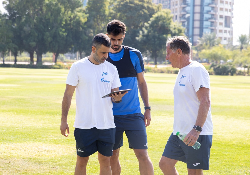 Зимние «Газпром» — тренировочные сборы в Абу-Даби. 22 января утренняя тренировка