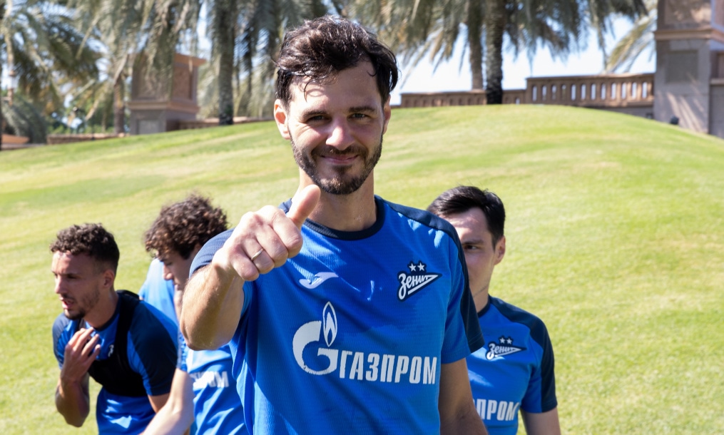 Зимние «Газпром» — тренировочные сборы в Абу-Даби. 22 января утренняя тренировка