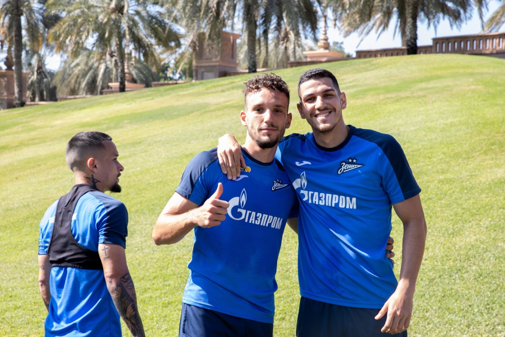 Зимние «Газпром» — тренировочные сборы в Абу-Даби. 22 января утренняя тренировка