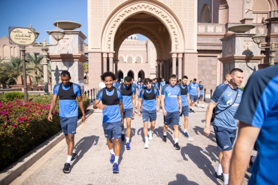 Зимние «Газпром» — тренировочные сборы в Абу-Даби. 22 января утренняя тренировка