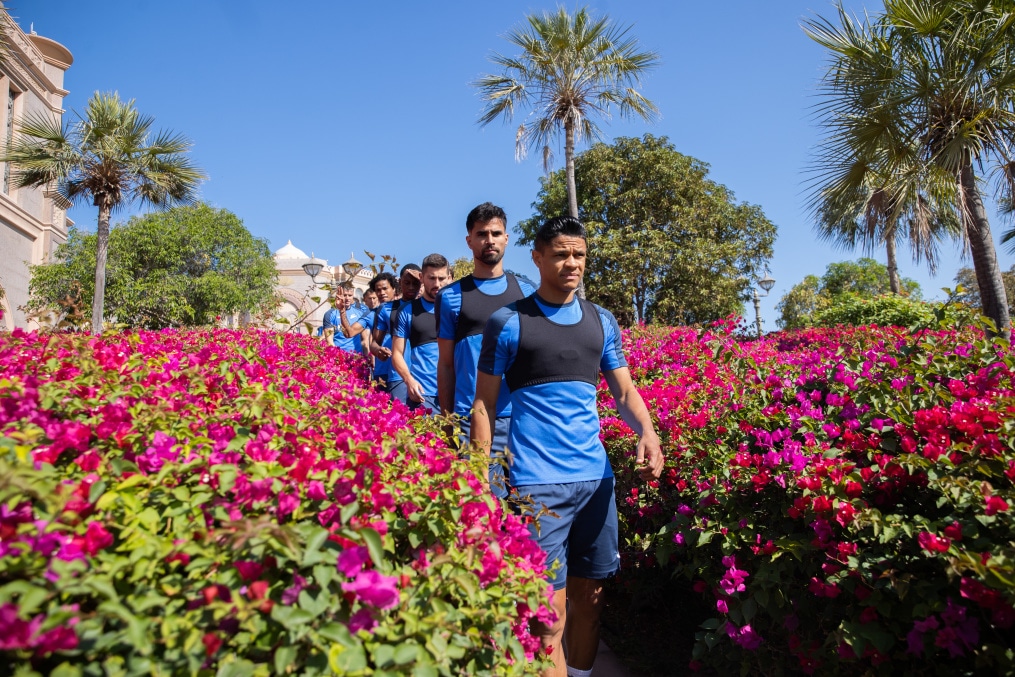 Зимние «Газпром» — тренировочные сборы в Абу-Даби. 22 января утренняя тренировка