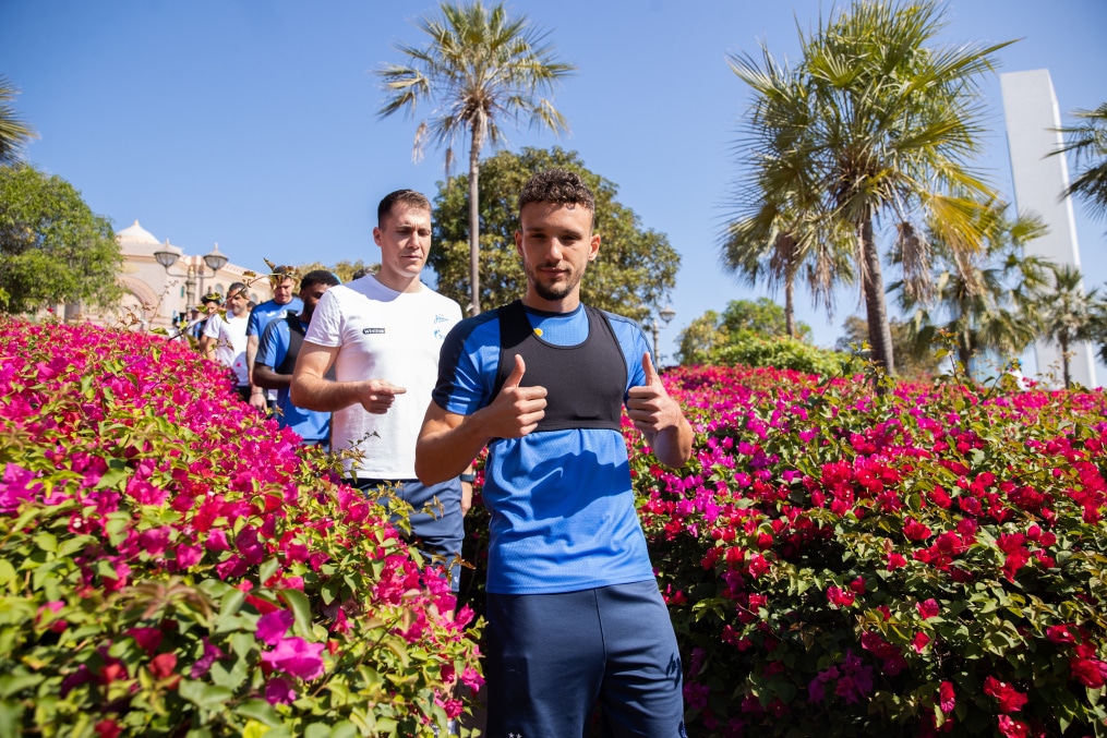 Зимние «Газпром» — тренировочные сборы в Абу-Даби. 22 января утренняя тренировка