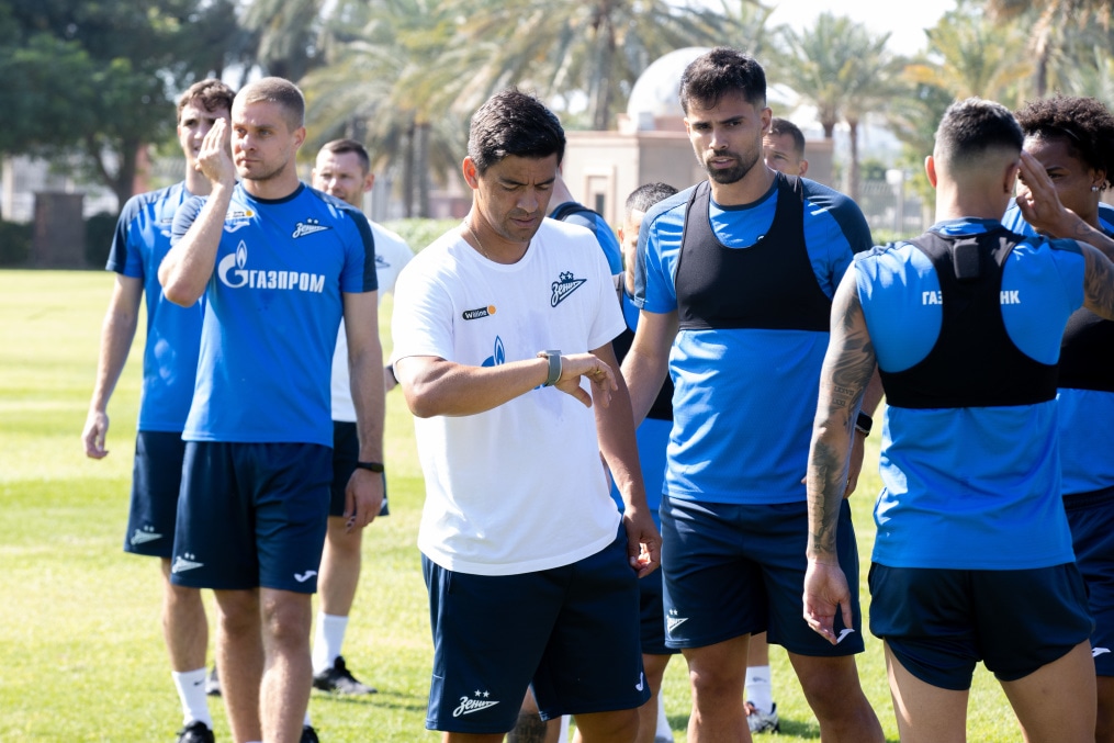 Зимние «Газпром» — тренировочные сборы в Абу-Даби. 22 января утренняя тренировка