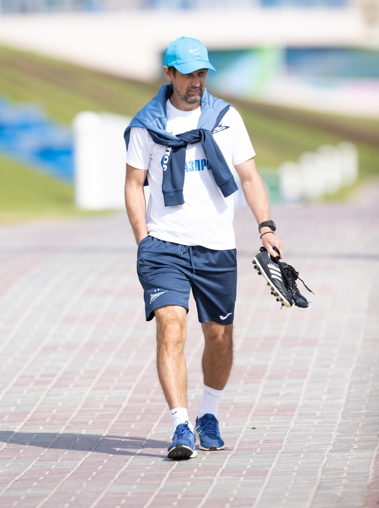 Зимние «Газпром» — тренировочные сборы в Катаре: 3 февраля, утренняя тренировка