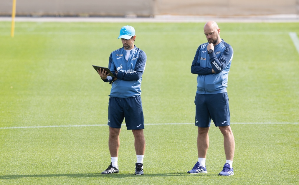 Зимние «Газпром» — тренировочные сборы в Катаре: 3 февраля, утренняя тренировка