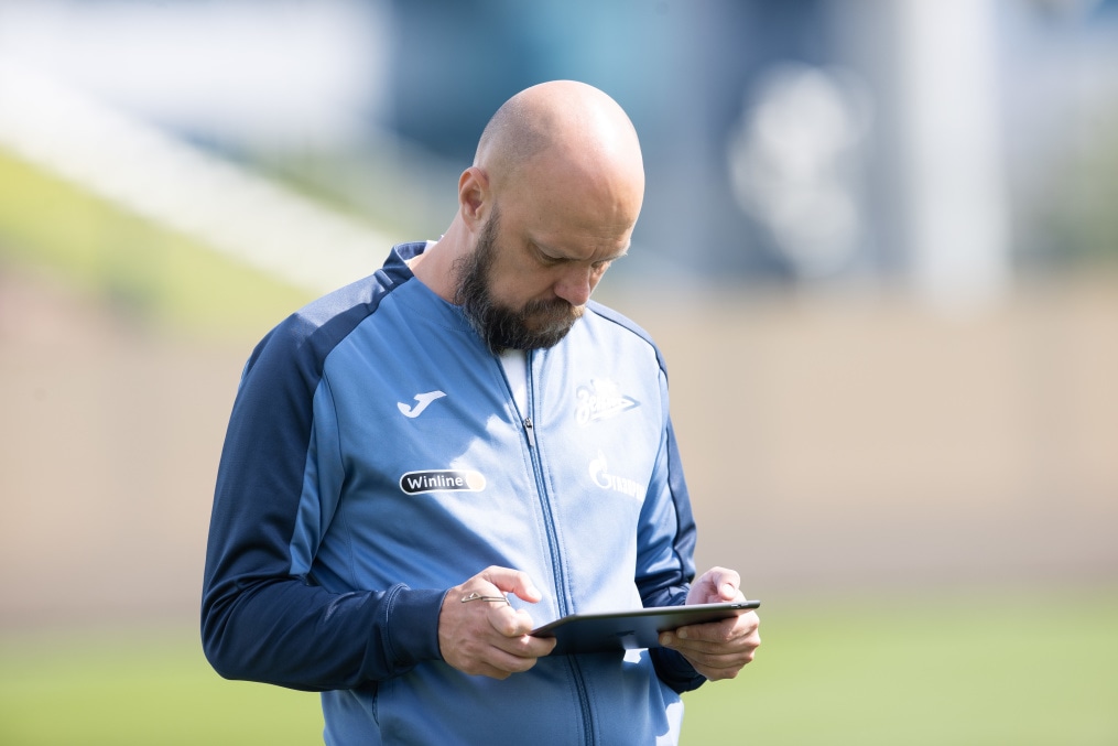 Зимние «Газпром» — тренировочные сборы в Катаре: 3 февраля, утренняя тренировка