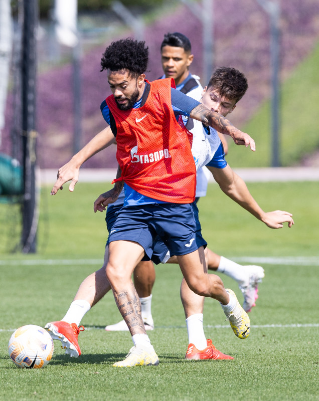 Зимние «Газпром» — тренировочные сборы в Катаре: 3 февраля, утренняя тренировка