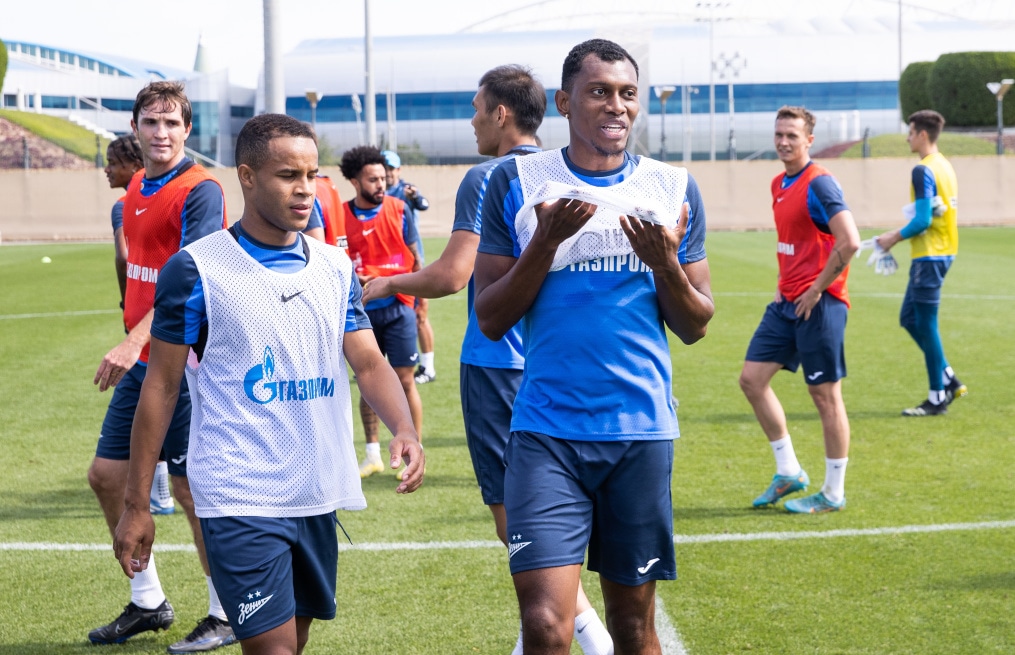 Зимние «Газпром» — тренировочные сборы в Катаре: 3 февраля, утренняя тренировка