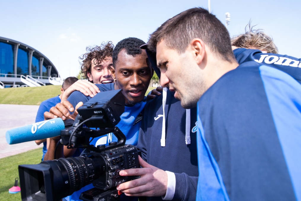 Зимние «Газпром» — тренировочные сборы в Катаре: 3 февраля, утренняя тренировка