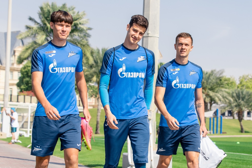 Зимние «Газпром» — тренировочные сборы в Катаре. 10 февраля, утренняя тренировка