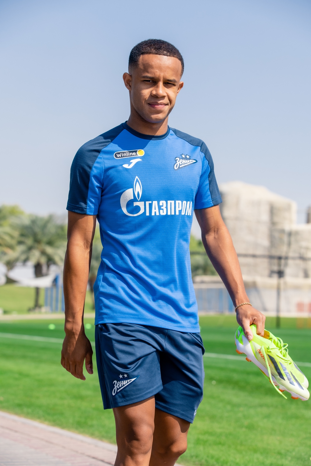 Зимние «Газпром» — тренировочные сборы в Катаре. 10 февраля, утренняя тренировка