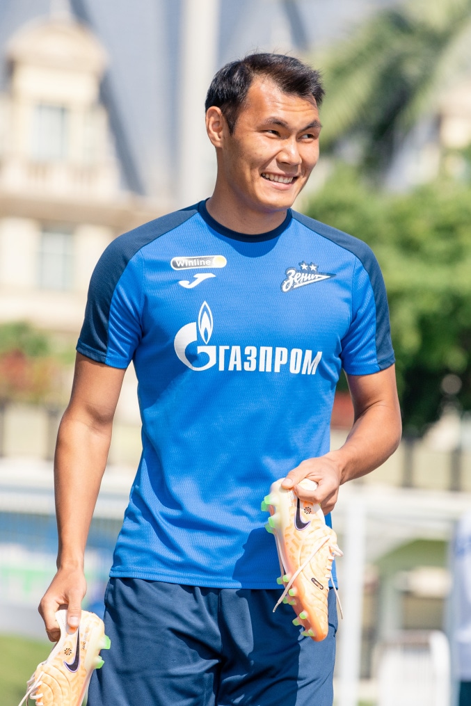 Зимние «Газпром» — тренировочные сборы в Катаре. 10 февраля, утренняя тренировка