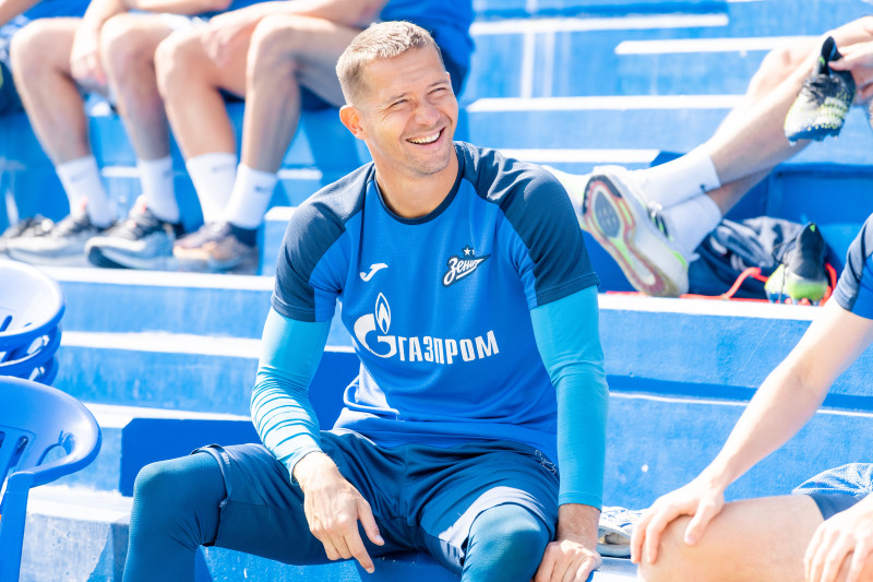 Зимние «Газпром» — тренировочные сборы в Катаре. 10 февраля, утренняя тренировка